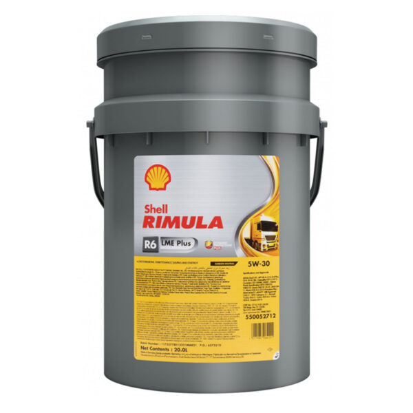 Shell Rimula R6 LΜΕ Plus 5W-30 20lt
